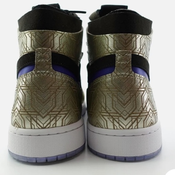 Jordan 1 High Zoom Air CMFT Gold Laser Men’s size 13 - Picture 7 of 13